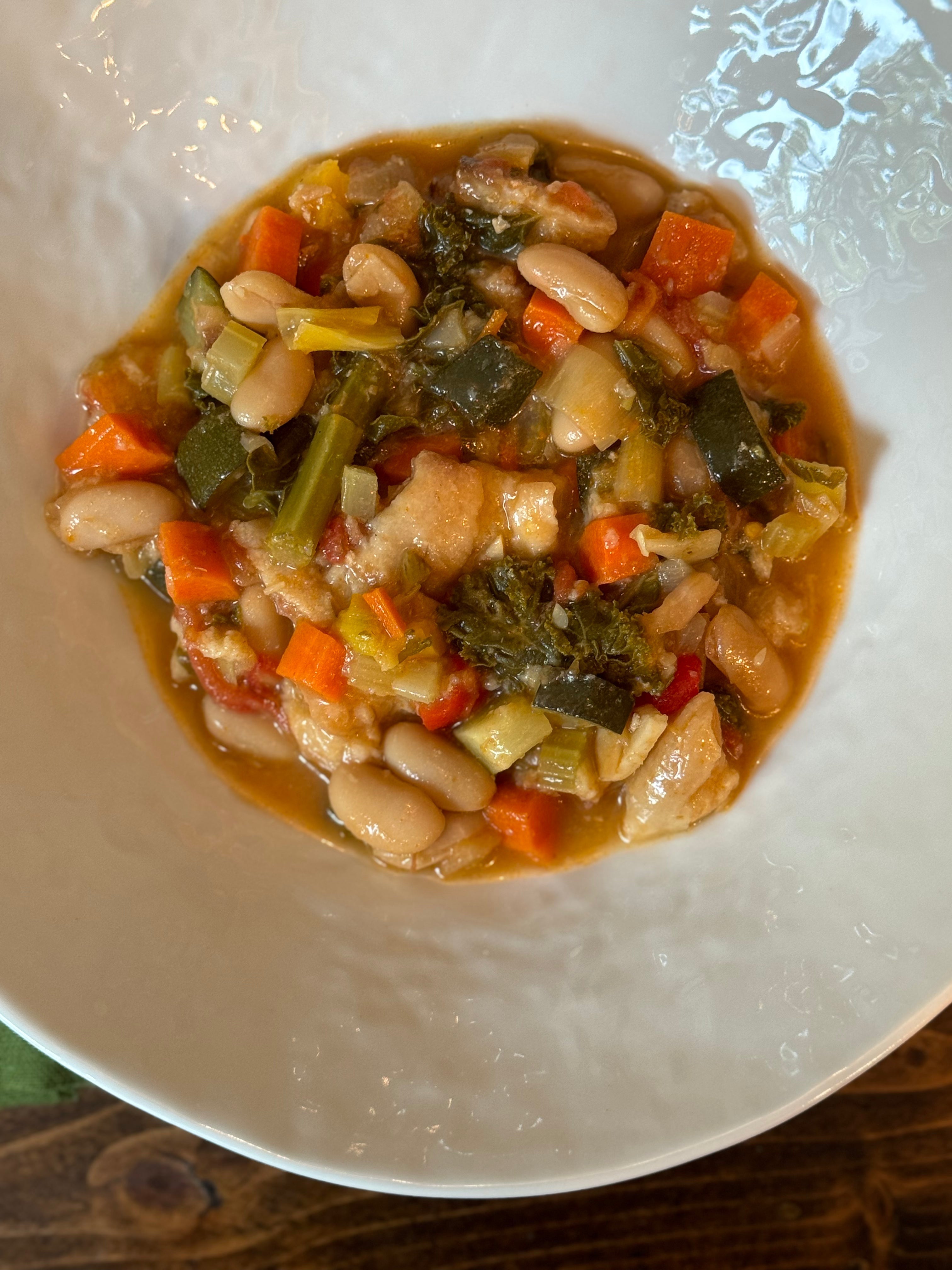 Ribollita Soup with Marinara Sauce