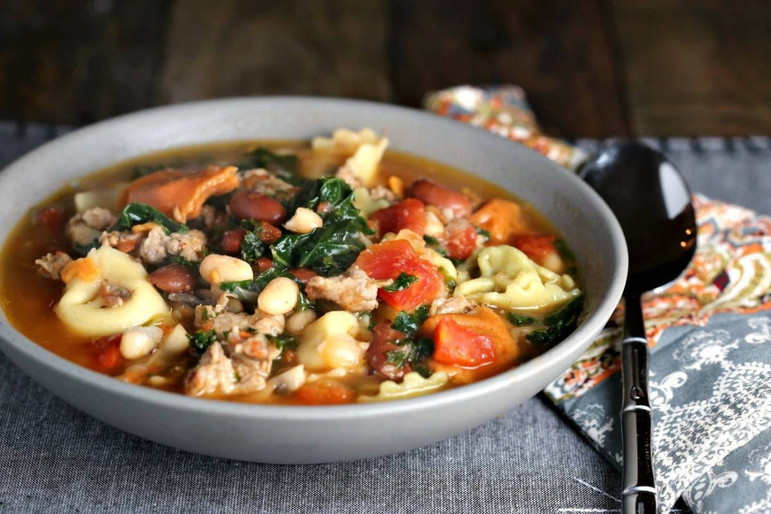 Frescobene Sausage Tortellini Soup